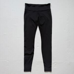 Lululemon Wunder Under Black Leggings Full Length, Size 8